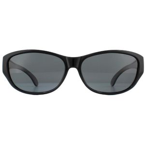 Polaroid suncovers wikkel heren zwart grijze gepolariseerde zonnebril | Sunglasses
