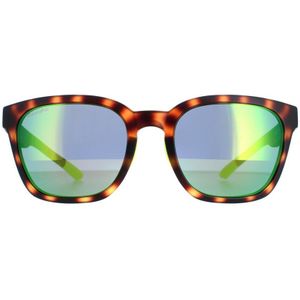 Smith Founder A84 X8 mat schildpad groene spiegel zonnebril