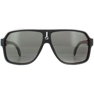 Carrera vlieger unisex zwart zilver rood grijs gepolariseerde zonnebril | Sunglasses