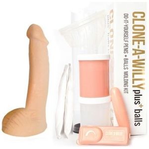 Clone-A-Willy Kit met scrotum