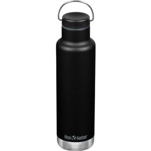 Klean Kanteen Classic Insulated Loop Cap, 592 ml, zwart