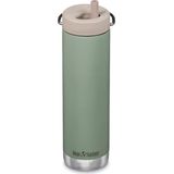Klean Kanteen Isolatiefles Classic/20oz met Straw twist Cap Sea Spray