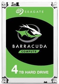 Seagate Barracuda ST4000DM004 interne harde schijf 4 TB 5400 RPM 256 MB 3.5" SATA III