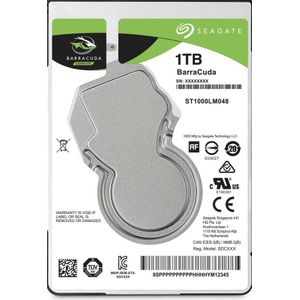 Seagate BarraCuda Interne harde schijf 1 TB