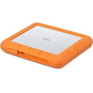 LaCie Rugged Raid Shuttle, 8 TB, Draagbarer Externe Harde Schijf, USB-C, drop-shock stofbestendig, Voor Mac & PC, 1 maand Adobe CC All Apps, 3 jaar Rescue Services (STHT800800)
