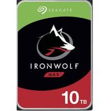 Seagate IronWolf, 10 TB harde schijf ST10000VN000, SATA/600, 24/7