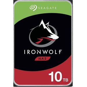 Seagate IronWolf, 10 TB harde schijf ST10000VN000, SATA/600, 24/7