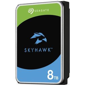 Seagate FireCuda HDD, 8 TB, interne harde schijf, 3,5-inch CMR SATA 6Gb/s 7200 RPM 256 MB cache 300 TB/jaar, 3 jaar Rescue Services (ST8000DXA01