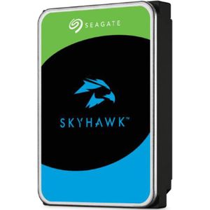 Seagate SkyHawk, 8 TB, Interne Harde Schijf, 3.5"", SATA 6 GB/s, 256 MB Cache, voor DVR/NVR-bewakingscamerasysteem, voor Video-opslag, 3 jaar Interne Rescue Services, FFP (ST8000VXZ10)