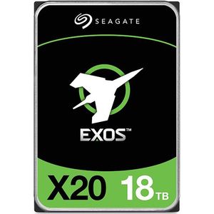 Seagate Enterprise Exos X20 interne harde schijf 18 TB 7200 RPM 3.5" SATA III