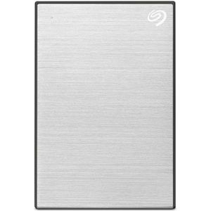 Seagate One Touch STKZ5000401 - Vaste schijf - 5 TB - extern (draagbaar) - USB 3.0 - zilver - met Seagate Rescue Data Recovery