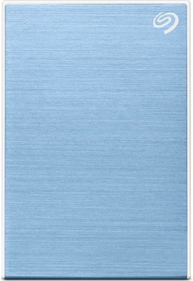 Seagate One Touch met wachtwoord 4TB Lichtblauw (4 TB), Externe harde schijf, Blauw