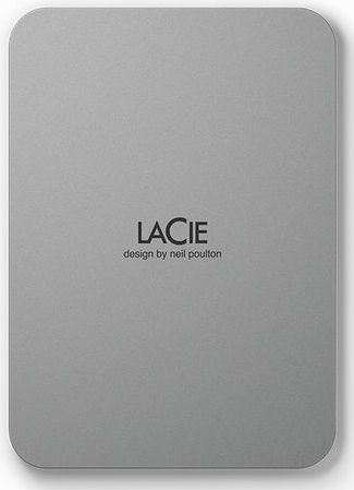 LaCie - Mobile Drive - Externe Harde Schijf - Zilver - 1 TB