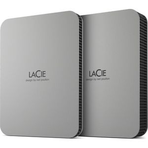 LaCie Mobile Drive (2022) externe harde schijf 5 TB" USB Type C Gen 1 ( Gen 1) Zilver