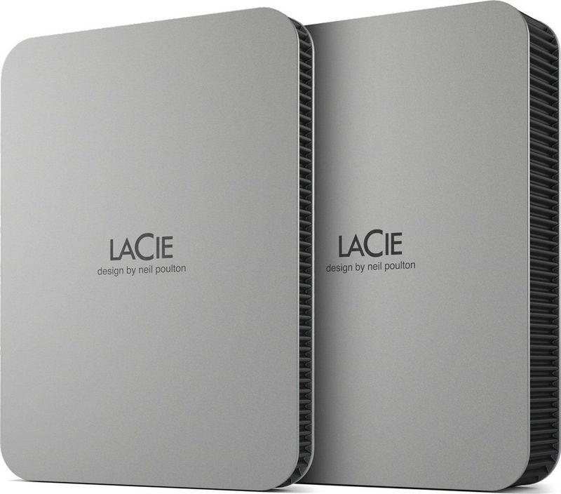 LaCie Mobile Drive (2022) externe harde schijf 5 TB" USB Type C Gen 1 ( Gen 1) Zilver