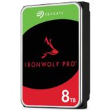 Seagate IronWolf Pro ST8000NT001 interne harde schijf 8 TB 7200 RPM 256 MB 3.5" SATA III
