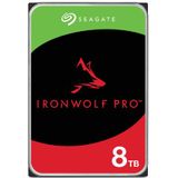 Seagate IronWolf Pro ST8000NT001 interne harde schijf 8 TB 7200 RPM 256 MB 3.5" SATA III