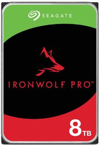Seagate IronWolf Pro ST8000NT001 interne harde schijf 8 TB 7200 RPM 256 MB 3.5" SATA III