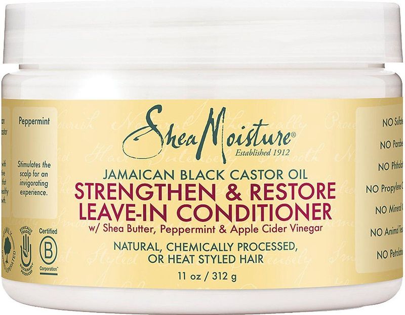 Shea Moisture Jamaican Black Castor Oil Leave in Conditioner Strengthen & Restore