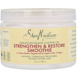 Shea Moisture Jamaican Black Castor Oil - Haarmasker - Strenghten & Restore Smoothie - 340gr