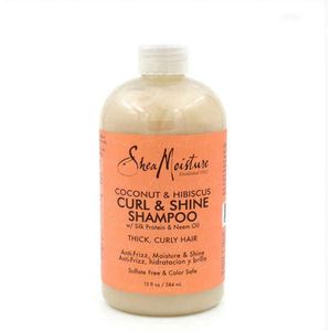 Shea Moisture - Coconut & Hibiscus - Shampoo - 384 ml