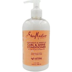 Shea Moisture Coconut & Hibiscus Curl & Shine Conditioner 384ml