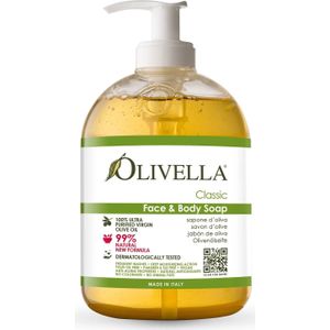 Olivella Vloeibare zeep met veel Olijfolie 500ml ( 2 stuks )