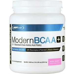 USP LABS - Modern BCAA+ - Sportvoeding - 536 gram - Druif Bubble Gum