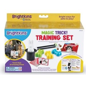 BrightKins Trainingsset, magische trucs, trainingsset voor honden, hondenspeelgoed, speelgoed voor huisdieren, clickers voor honden, trainingshulpmiddelen