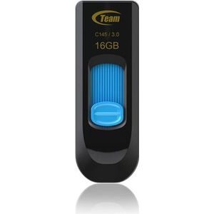 Team Group Team USB Disk C145 - USB-stick - 16 GB (16 GB, USB 3.0), USB-stick, Blauw