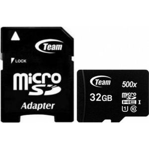 Team Group 32 GB Micro SDHC Flash geheugenkaart
