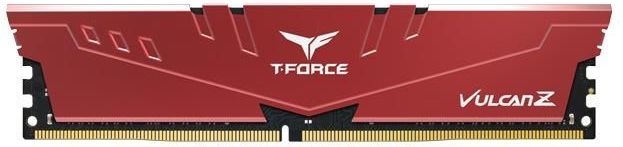 TeamGroup T-Force Vulcan Z 8GB DDR4-3200 PC4-25600U DIMM 288-Pin CL16-18-18 rood