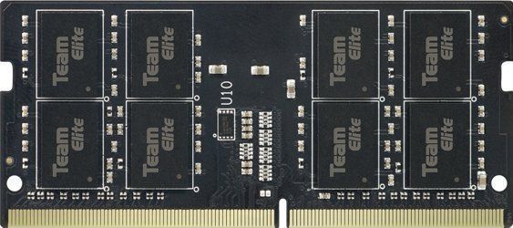 Team Group Elite (1 x 32GB, 3200 MHz, DDR4 RAM, SO-DIMM), RAM, Zwart