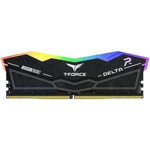 TEAMGROUP T-Force Delta RGB DDR5 32GB Kit (2x16GB) 6000MHz (PC5-48000) CL40 Desktop-Speichermodul RAM (Schwarz) für Z690 - FF3D532G6000HC38ADC01
