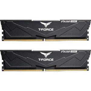 Team Group - T-Force Vulcan - RAM - Zwart - 2 x 16GB, 6000 MHz, DDR5, DIMM 288 pin