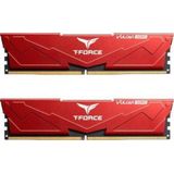 Team Group - D5 6400 - RAM - Rood - 32GB (2 x 16GB), 6400 MHz, DDR5, DIMM 288 pin