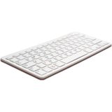 Raspberry Pi - US Keyboard - Toetsenbord - Wit/Rood - Inclusief 3-poorts USB-hub
