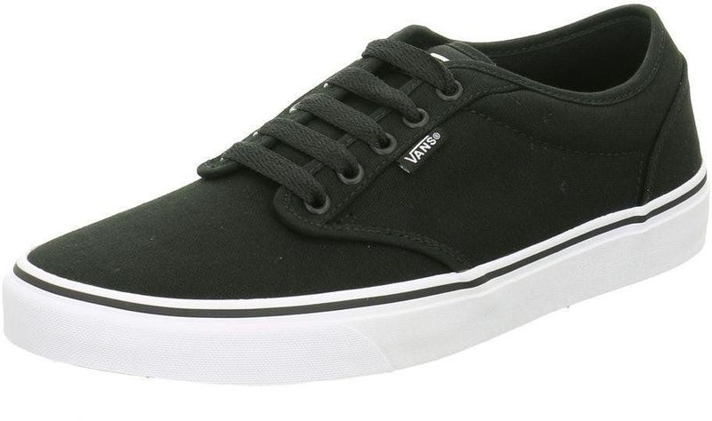 Vans - Atwood MN - Casual Sneakers - Zwart - Leer