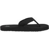 Reef - Smoothy - Heren Flip-Flops - Zwart - Geweven Riem - Comfortabel