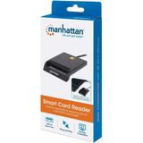 Manhattan 102049 Binnen USB 2.0 Zwart smart card reader