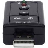Manhattan 152341 geluidskaart 7.1 kanalen USB