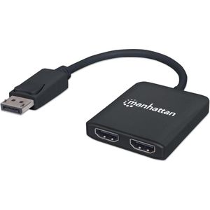 Manhattan 152716 video splitter DisplayPort 2x HDMI