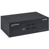 Manhattan 153539 KVM-switch Zwart