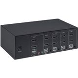 Manhattan 153539 KVM-switch Zwart