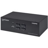 Manhattan 153539 KVM-switch Zwart
