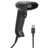 Manhattan - 2D LED Barcode Scanner - Zwart - Draagbaar - Met USB-A Kabel