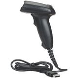 Manhattan 177672 USB-Kit Barcodescanner 1D CCD Zwart