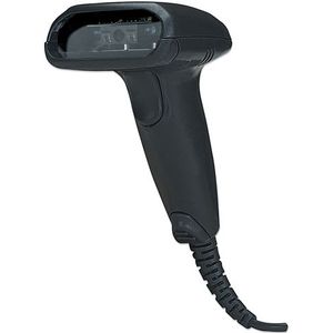 Manhattan 177672 USB-Kit Barcodescanner 1D CCD Zwart