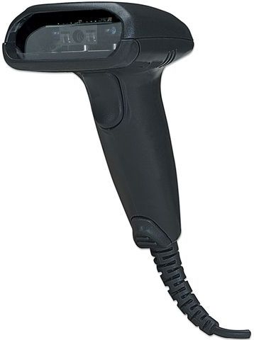 Manhattan 177672 USB-Kit Barcodescanner 1D CCD Zwart