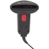 Manhattan 178488 USB-Kit Barcodescanner - 1D CCD - Zwart - Handmatig USB